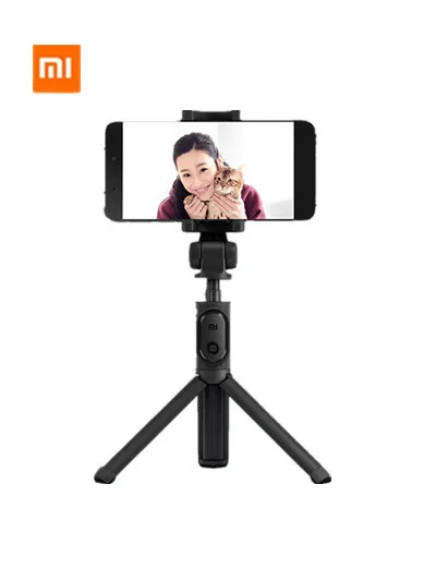 Xiaomi Mijia селфи палка портативный беспроводной Выдвижной Штатив с кронштейном для mijia маленькая камера селфи палка черный