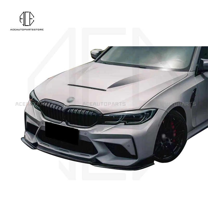 Для BMW 3 серии G20 G28 2021 прочный железный M Стиль Железный Материал передняя крышка