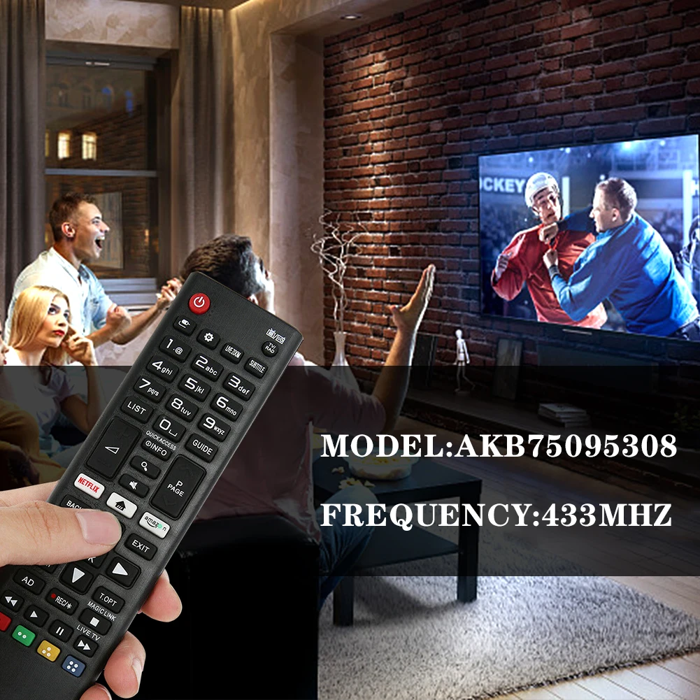 Универсальный пульт дистанционного управления AKB75095308 для LG TV 43UJ6309 49UJ6309 60UJ6309