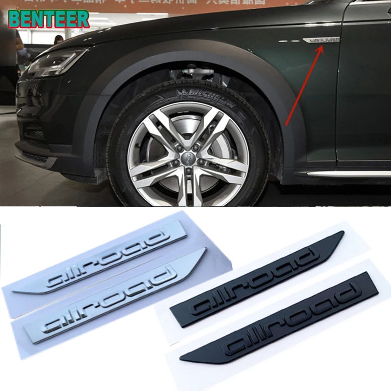 

Allroad Car Head Badge sticker For Audi sline A4 B5 B6 B7 B8 A3 8P 8V 8L A5 A6 C6 C5 C7 A1 A7 A8 Q2 Q3 Q5 Q7 TT RS