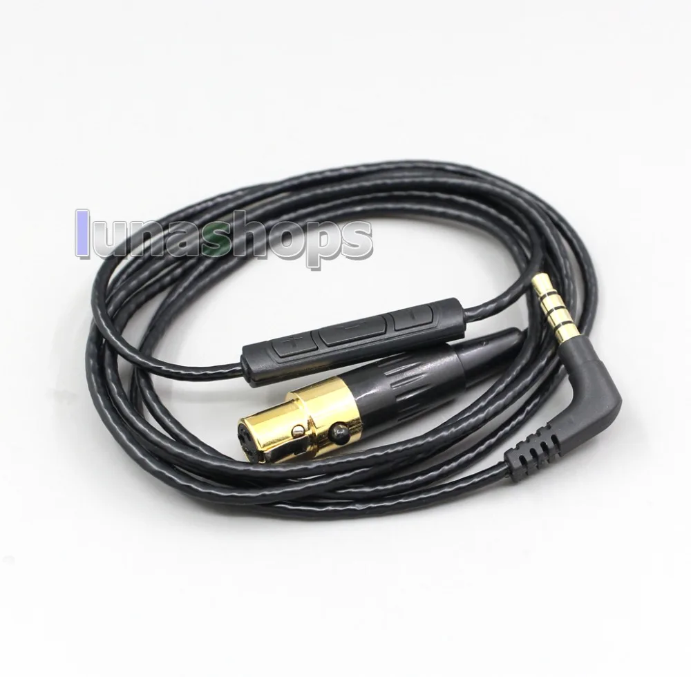 LN004982 с запасной кабель для дистанционного управления микрофоном для AKG Q701 K702 K271s 240s K271 K272 K240 K141 K171 K181 K267 K712 наушников