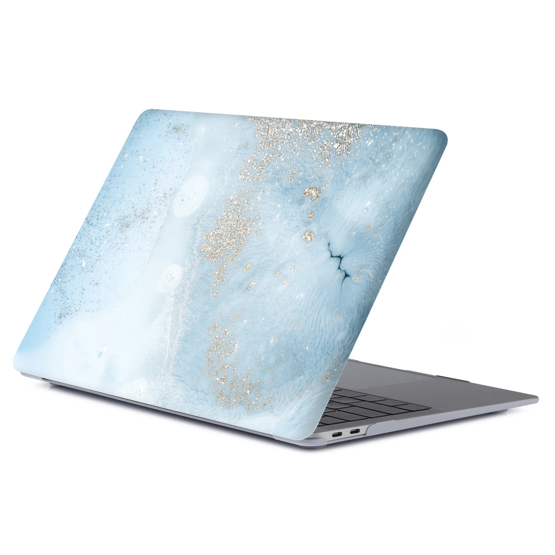 Мраморный Жесткий Чехол для ноутбука Macbook Touch ID Air 13 Pro retina 12 13 15 сенсорный экран для Macbook Air 13+ чехол для клавиатуры
