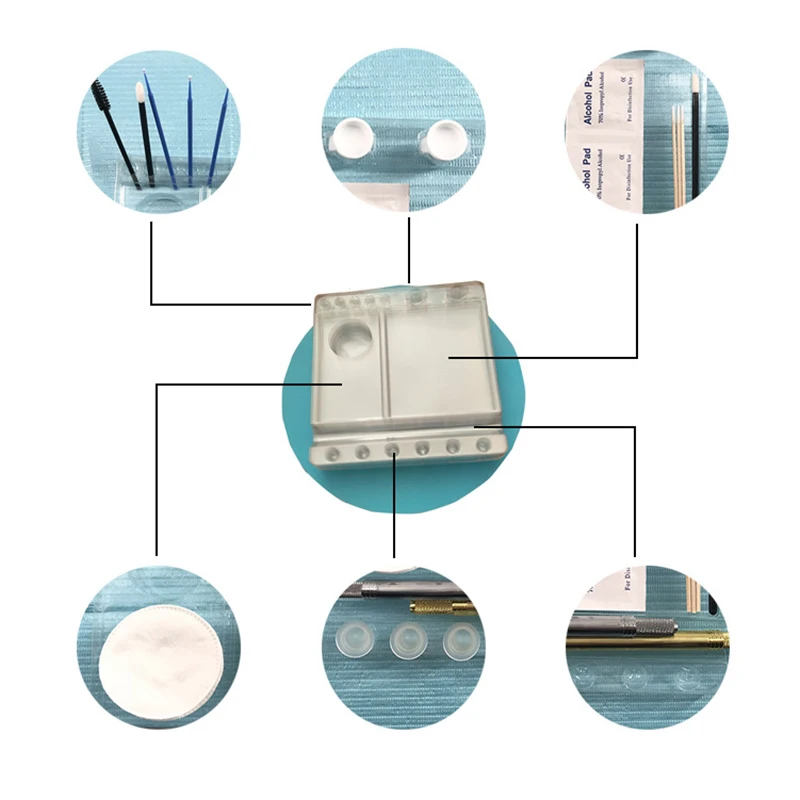 Лоток для микроблейдинга одноразовая пластиковая пластина аксессуары