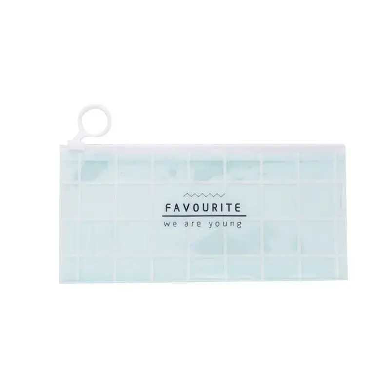 

1 PC Women PVC Cosmetic Bag Toiletry Travel Toothbrush Makeup Organizer Wash Pouch Organizer Pencil Case