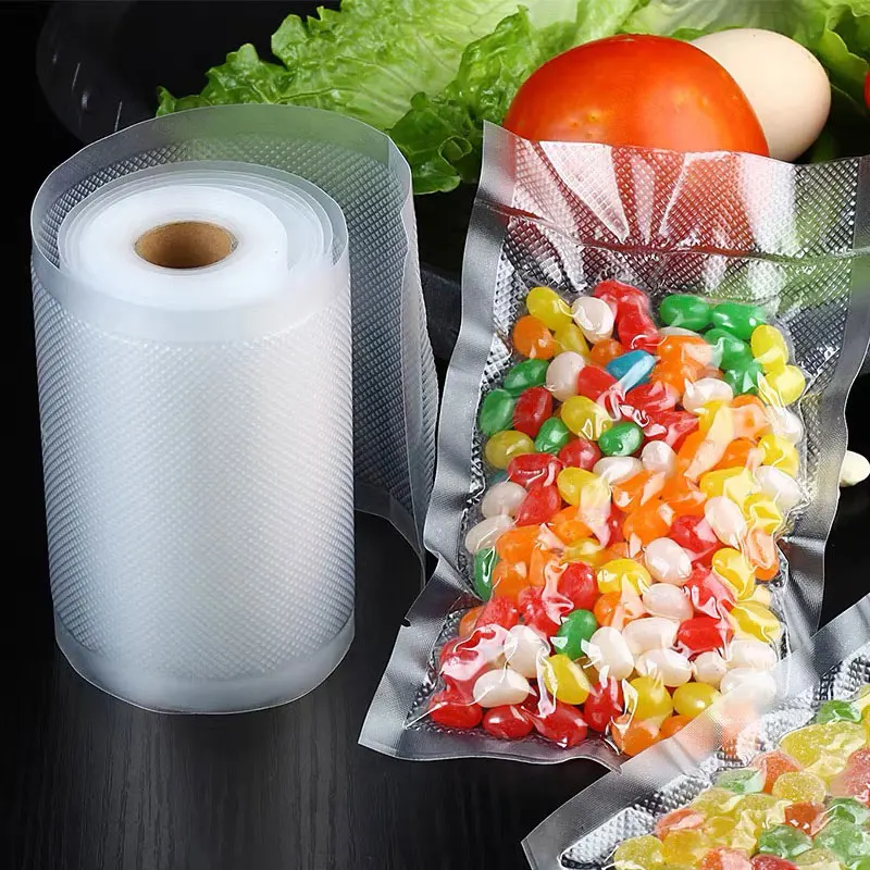 

12/15/17cm*500cm Kitchen Food Vacuum Sealer Plastic Sealing Machine Storage Saver Bags Food Preservation Bag Kitchen Tools