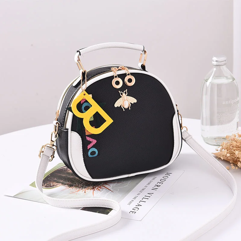 

Brand Women Shoulder Bag Fashion PU Leather Large Capacity Crossbody Bag Ladies Double Zipper Luxury Handbags Casual Tote Bag