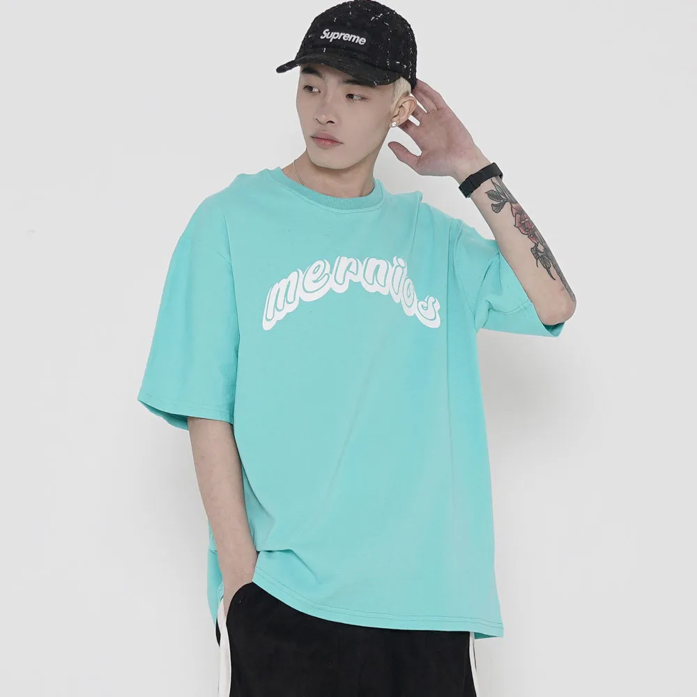 

Men's T-shirt 2021 New Summer Short Sleeve Printed Tee Hip Hop Oversized Cotton Casual Harajuku Streetwear Top Tshirts Clothing