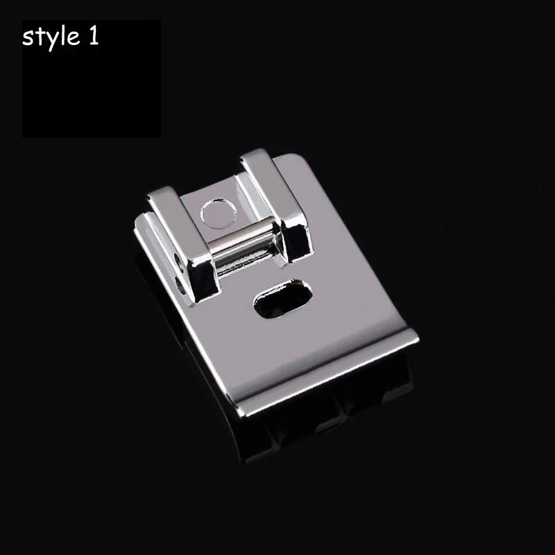style 1 1 шт. подходит для всех с низким хвостовиком бытовой трубопроводов прижимной лапки вышивка стали многофункциональные швейные инструменты аксессуар - Цвет: style 1