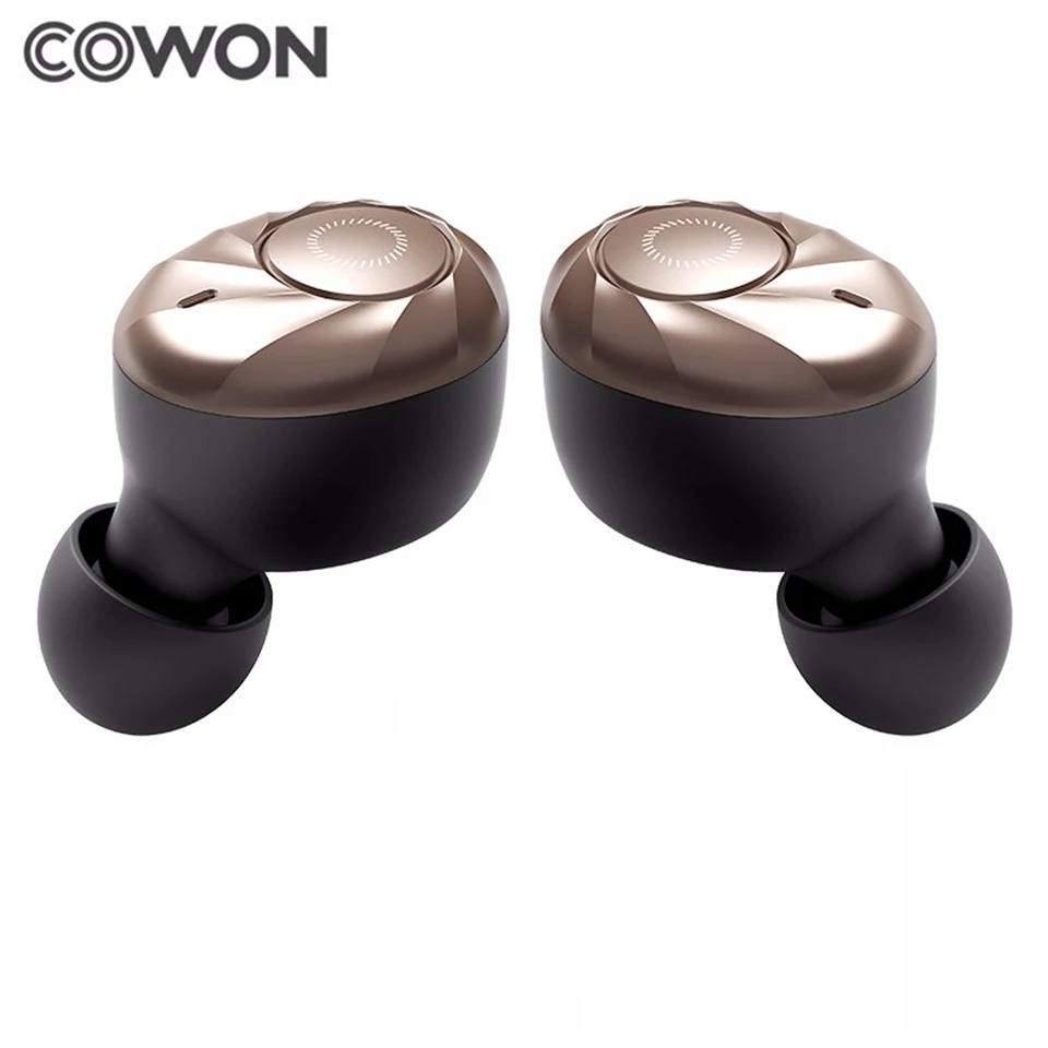 COWON CF2 Ture Беспроводные Bluetooth 5,0 стерео наушники IPX4 водонепроницаемые HiFi мини наушники Спортивная гарнитура Быстрая зарядка ультра легкий