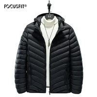 90 white duck down winter jacket men hooded female coat two colors plus size thicken keep warm winter down jacket man