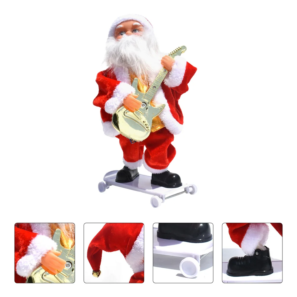

1 Pc Christmas Doll Interesting Gift Gadget Funny without Battery (Golden)