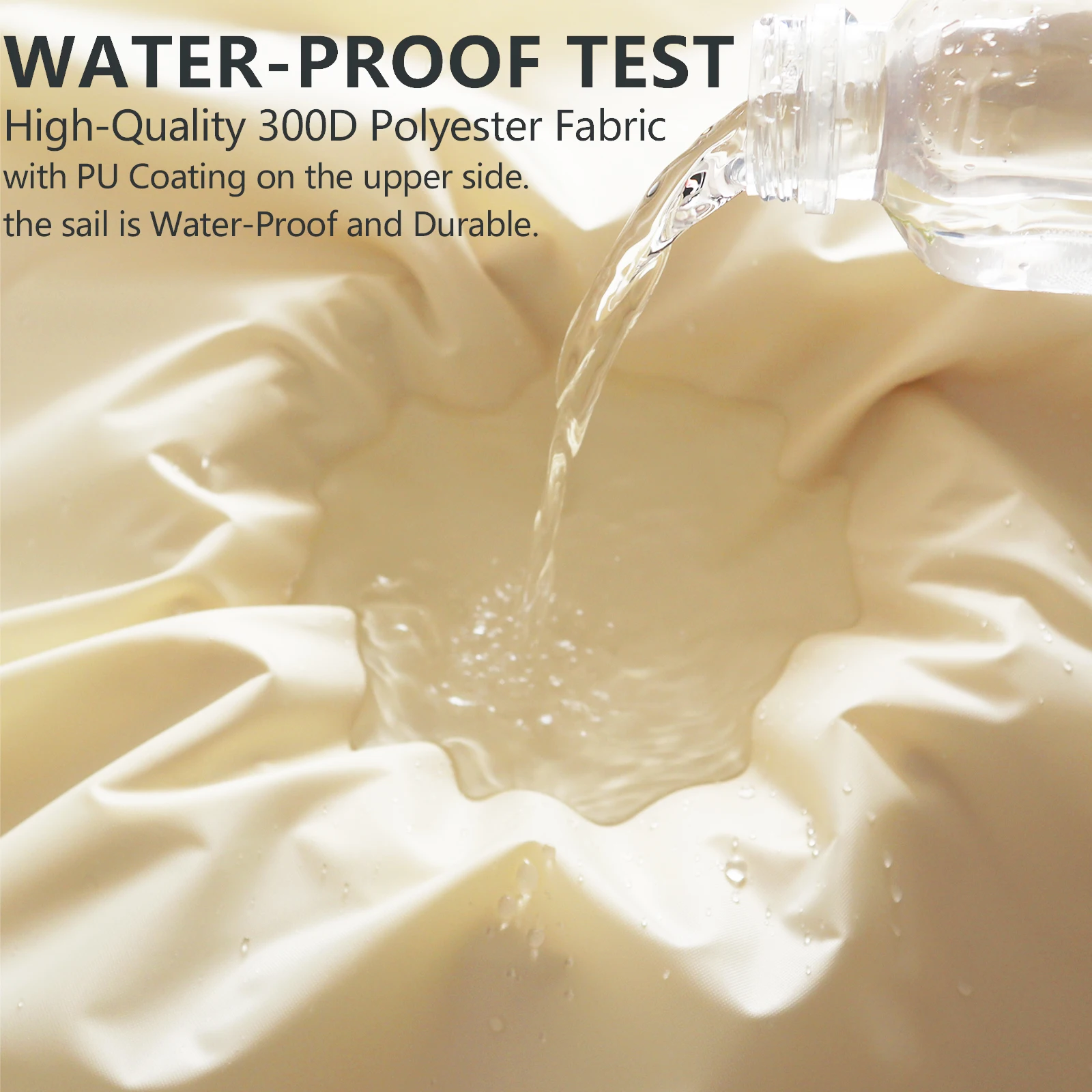 

6X6X6M 4200D Waterproof Regular Triangle Shade Sail Garden Terrace Canopy Swimming Camping Yard Sail Awning Garden Parasol