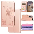 Кожаный чехол для Samsung Galaxy S9 S10 S10E S20 FE S21 Plus Ultra Note 9 10 20 Lite