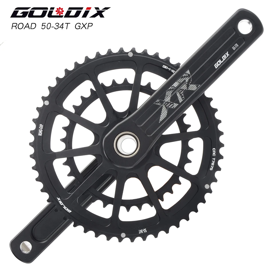 

2021 GOLDIX 22S/20S crank 50-34T/53-39T SRAM GXP road folding bicycle SHIMANOR7000/R8000/5800/6800 wide and narrow sprocket