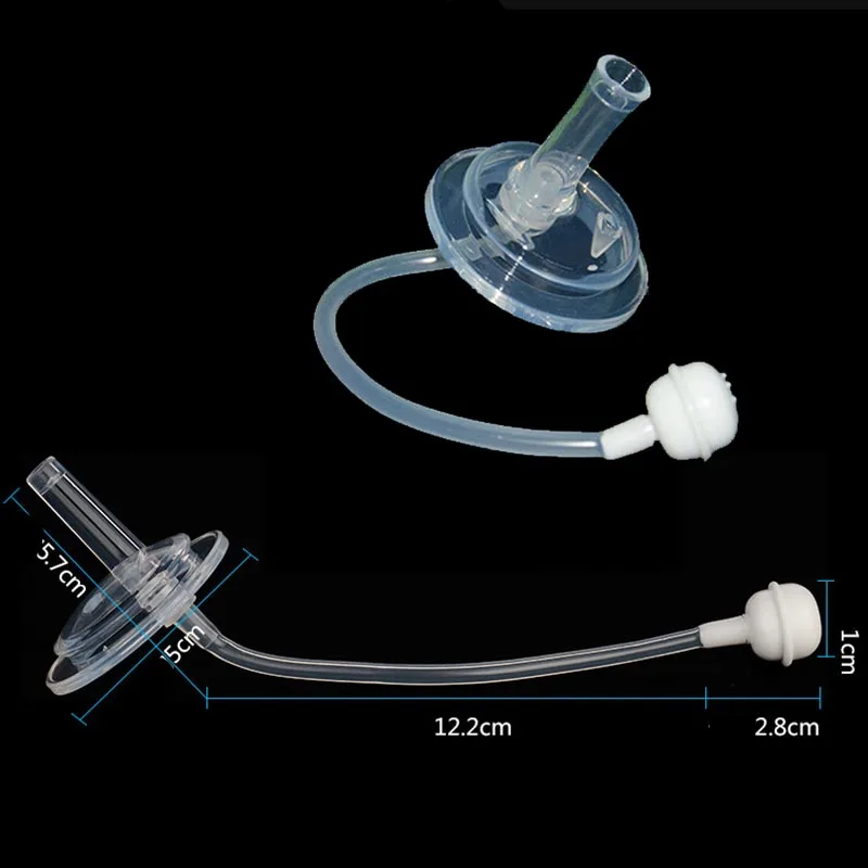 Детская Бутылочка соломенная чашка соломенные аксессуары сменные силиконовые