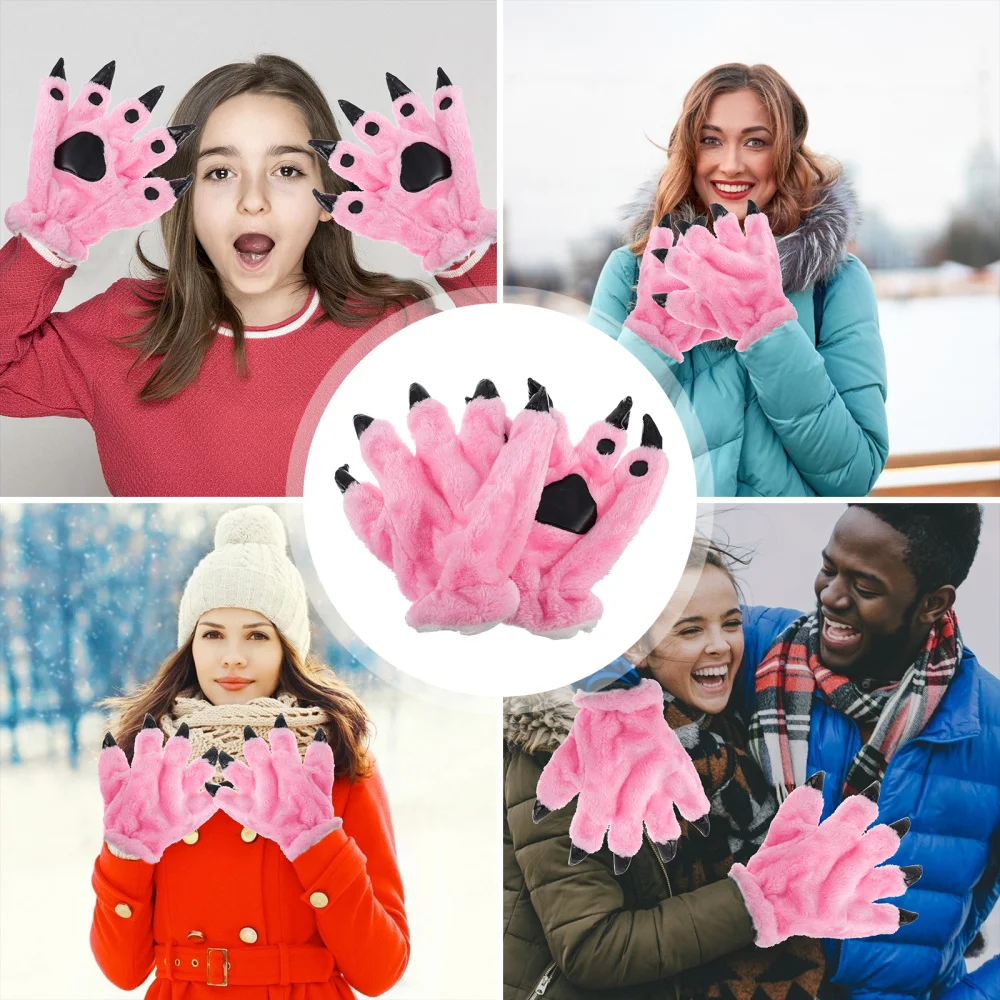 

1 Pair Creative Cartoon Thicken Girl Plush