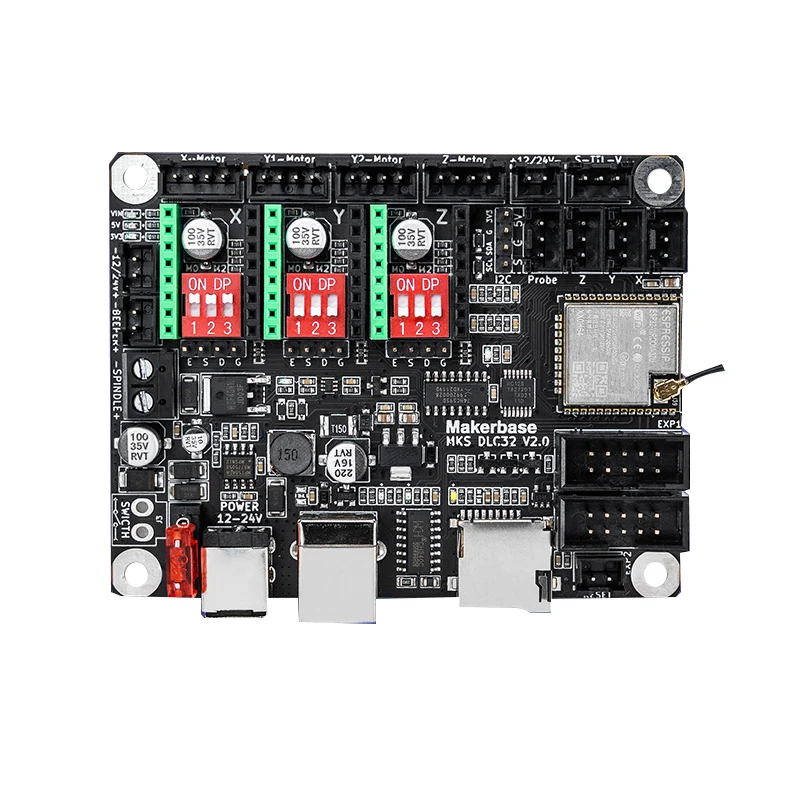 Makerbase MKS DLC32 V2.0 Offline Controller 32bits ESP32 WIFI GRBL TFT Touch Screen for desktop laser engraving machine | Компьютеры и