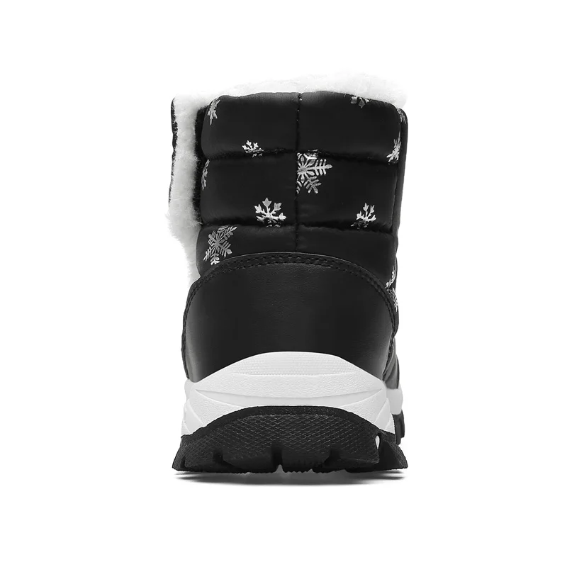 New Winter Children Shoes Kids Snow Boots Anti slip Hiking Boots Girls Boots Plush Boy Warm Shoes Waterproof Kids Cotton Shoes