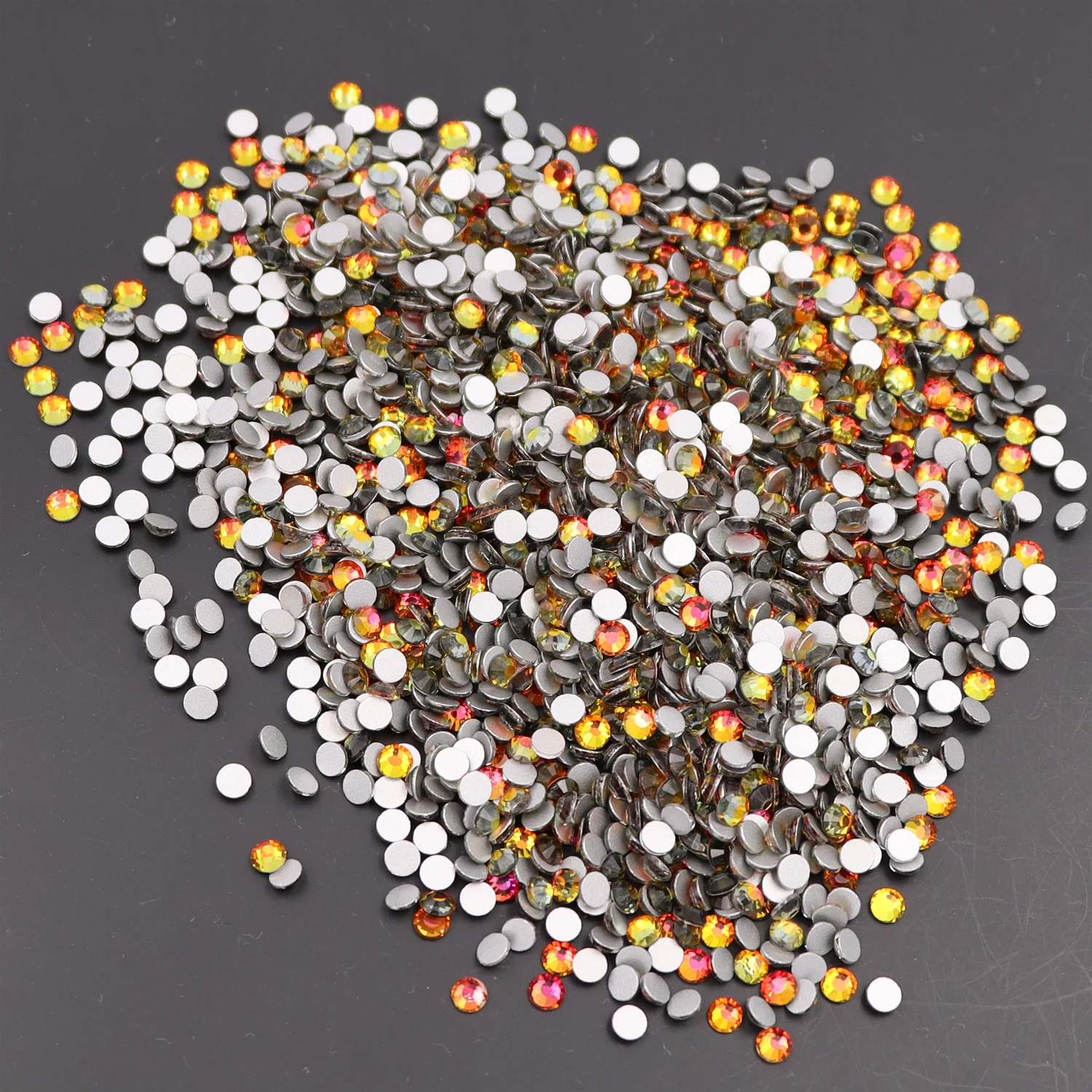 Высококачественная искусственная красная Радуга без горячей фиксации клей для