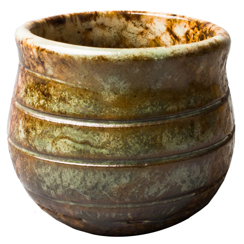 

Manual coarse pottery sample tea cup kiln ceramics pu 'er a single cup koubei retro kung fu tea cups mini cups