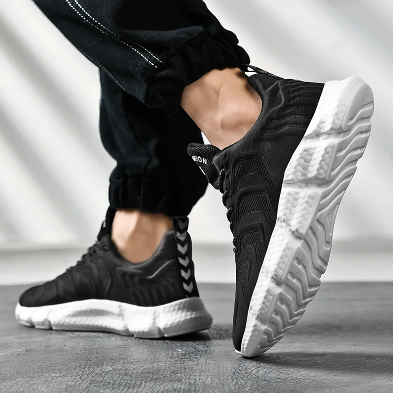 

Trend men's running shoes plus size 39-47 outdoor sport shoes male breathable sneakers walking trainers gym jogging footwear