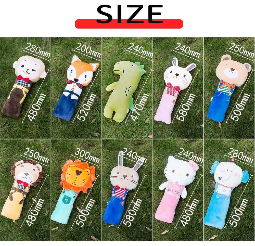 Новинка автомобильный Детский милый мультяшный ремень безопасности для