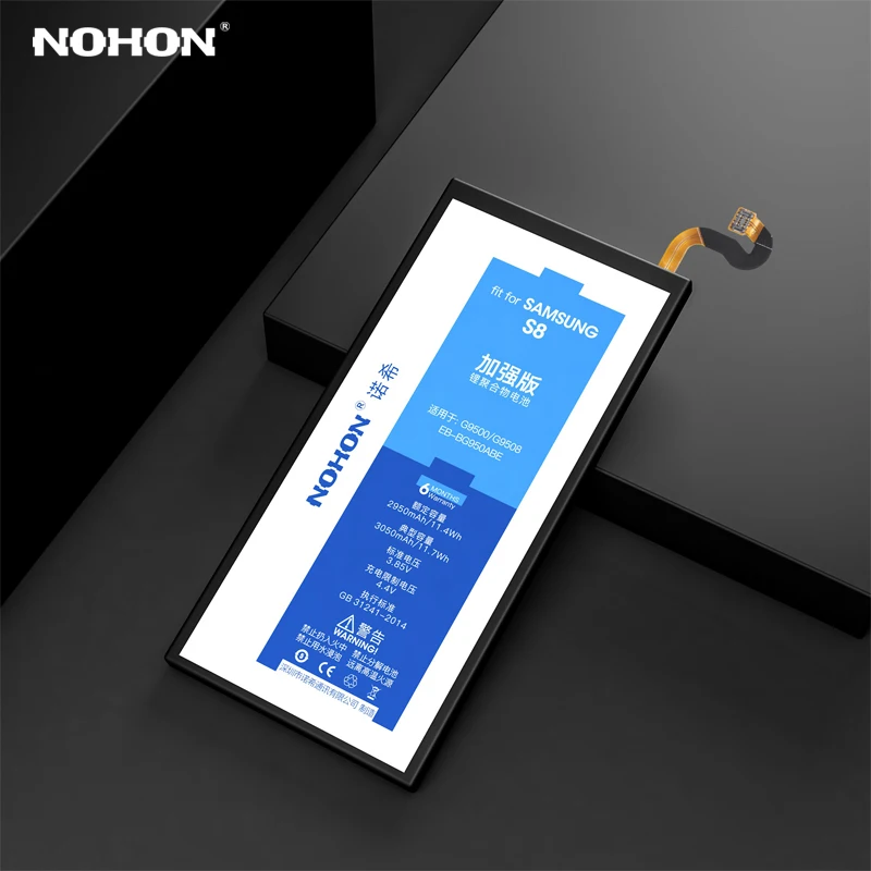 NOHON для samsung Galaxy S8 G950F S7 S6 край G930F G920F G935F G925F Замена Батарея EB-BG950ABE EB-BG935ABE телефон Bateria