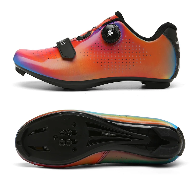 Кроссовки мужские для горного велосипеда сверхлегкие с блокировкой обувь