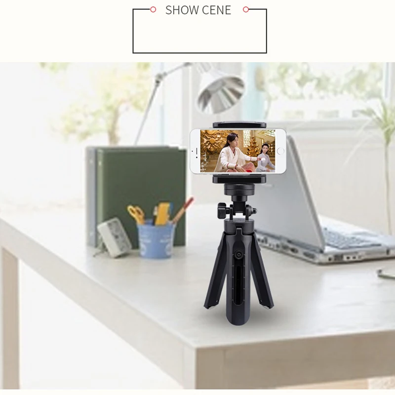 Мини штатив с держателем для телефона 6 дюймов смартфона видео подставка ручка