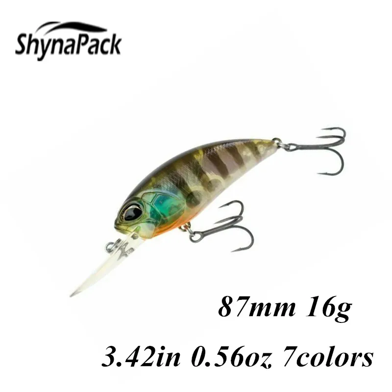

Lures Fishing New 87mm 16g Jerkbait Wobblers Fishing Lures Crankbait Swimbait Hard Artificial Bait for Sea Fishing Tackle Kit