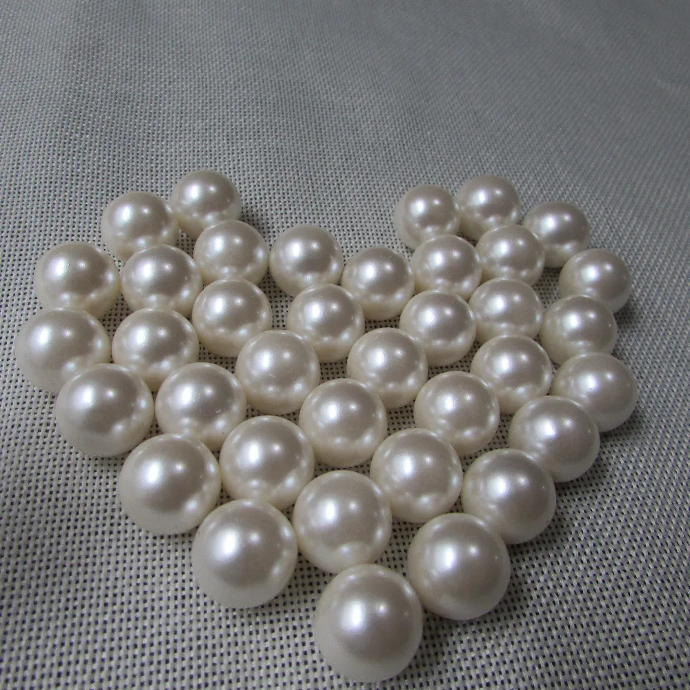 without holes pearl piece hair accessories diy wholesale high imitation pearls diy phone beauty essential 4mm 20mm 500g free global shipping