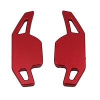 car steering wheel shift paddle shifter fit for audi a3 a4 a4l a5 a6 a7 a8 q3 q5 q7 tt s3 r8 red color auto replacement parts