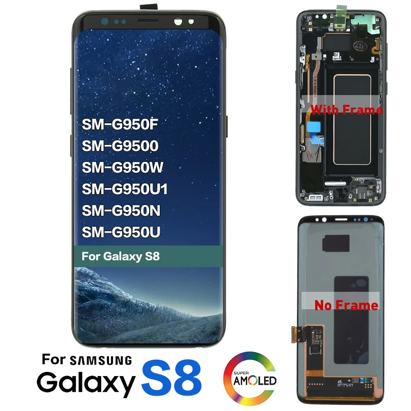 ЖК дисплей для Samsung Galaxy S8 G950 G950F plus G955fd G955F G955|Экраны мобильных телефонов| |