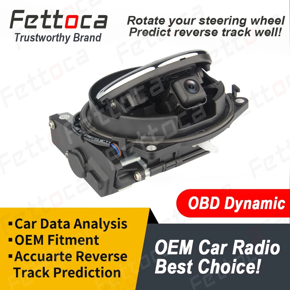 Автомобильная флип камера заднего вида с логотипом CCD OEM для VW Golf 4 5 6 7 8 GTI R