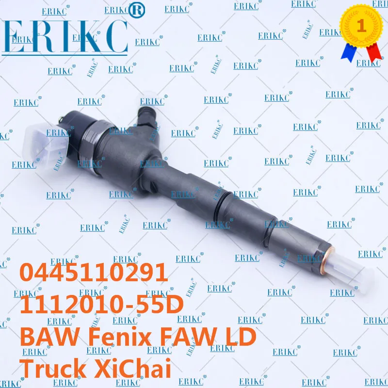 ERIKC оригинальный 0445110291 1112010-55D инжектор общей топливной системы 0445 110 291 Топливный