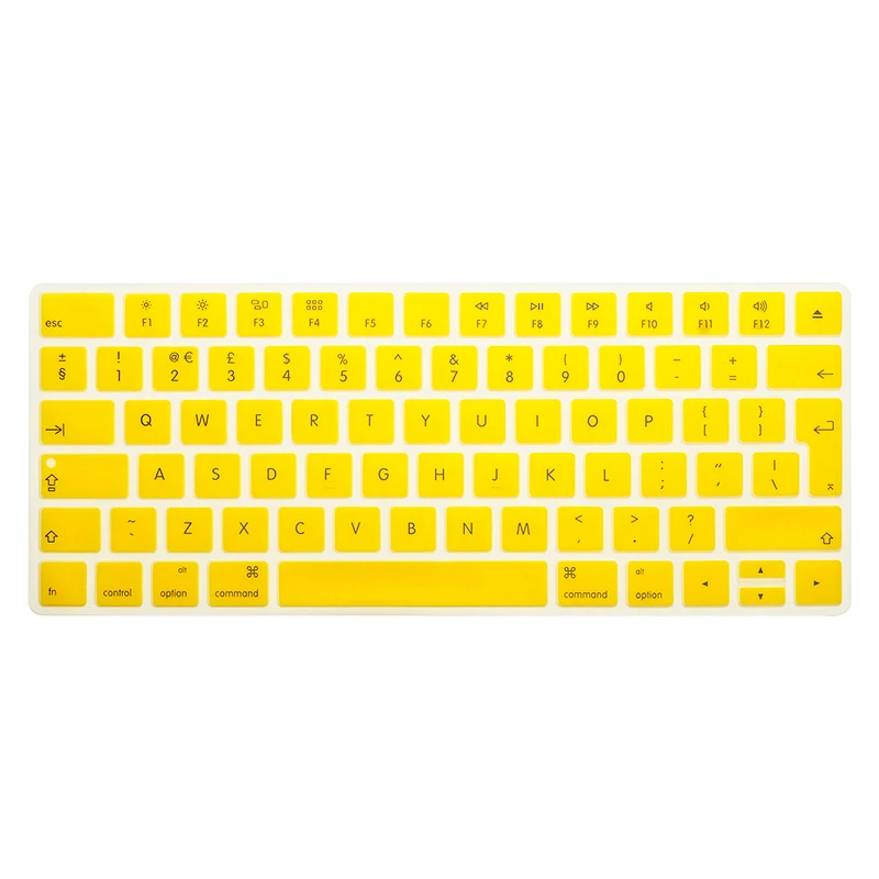 HRH Waterproof EU/UK Keyboard Covers Silicone Skins Protective Film for Apple Magic MLA22B/A European Layout | Компьютеры и офис