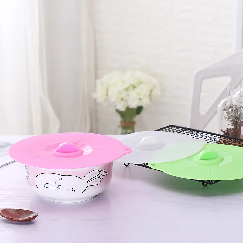 Многофункциональная силиконовая крышка для сохранения пролива кипячения