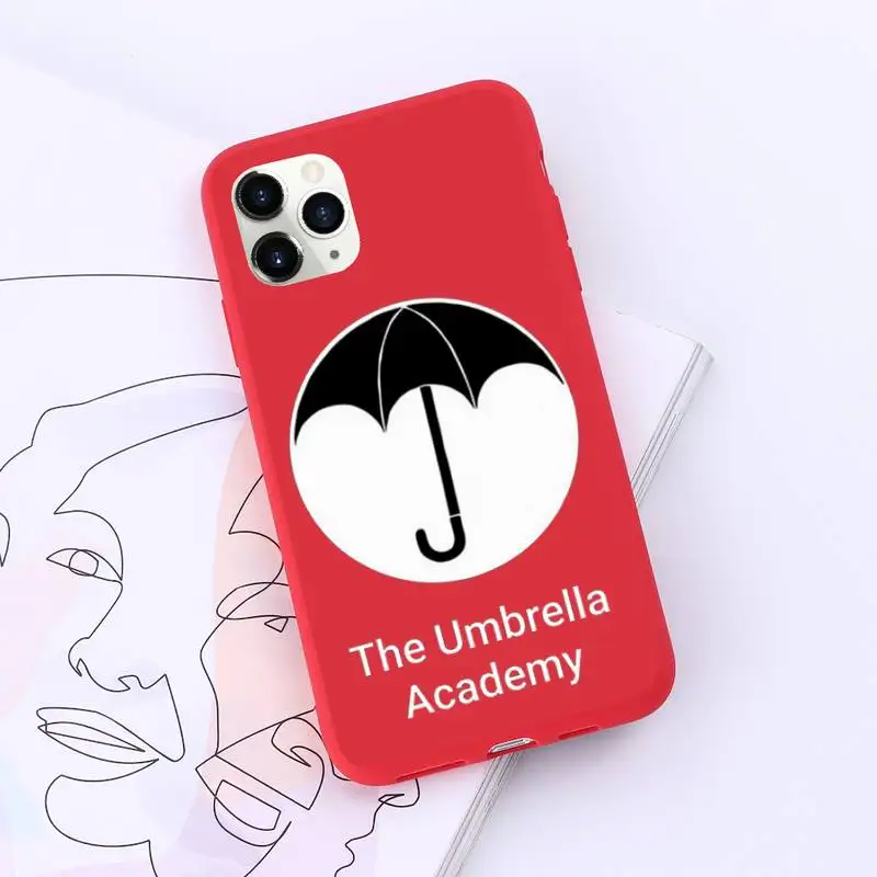 

The Umbrella Academy Phone Case Candy Color for iPhone 11 12 pro XS MAX 8 7 6 6S Plus X SE 2020 XR
