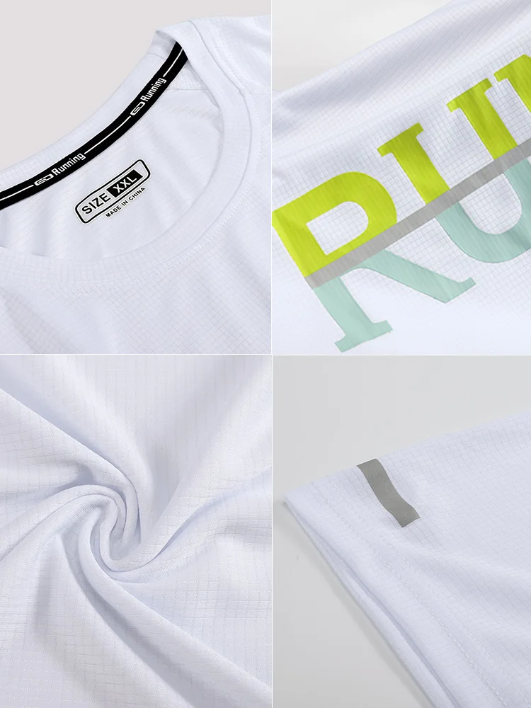 Новинка 2020 Спортивная футболка для мужчин майки спортзала мужские футболки с