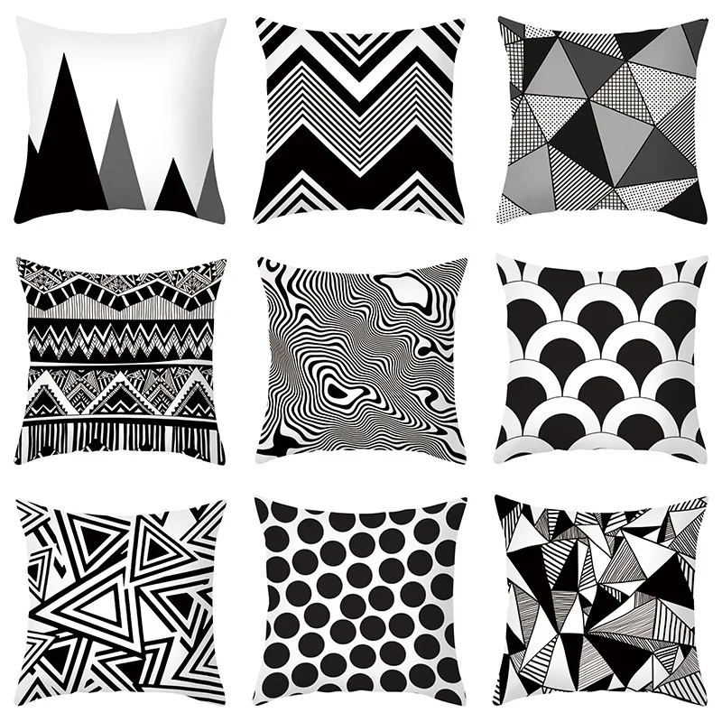 

Наволочка для автомобильного сиденья с геометрическим рисунком, 45x45