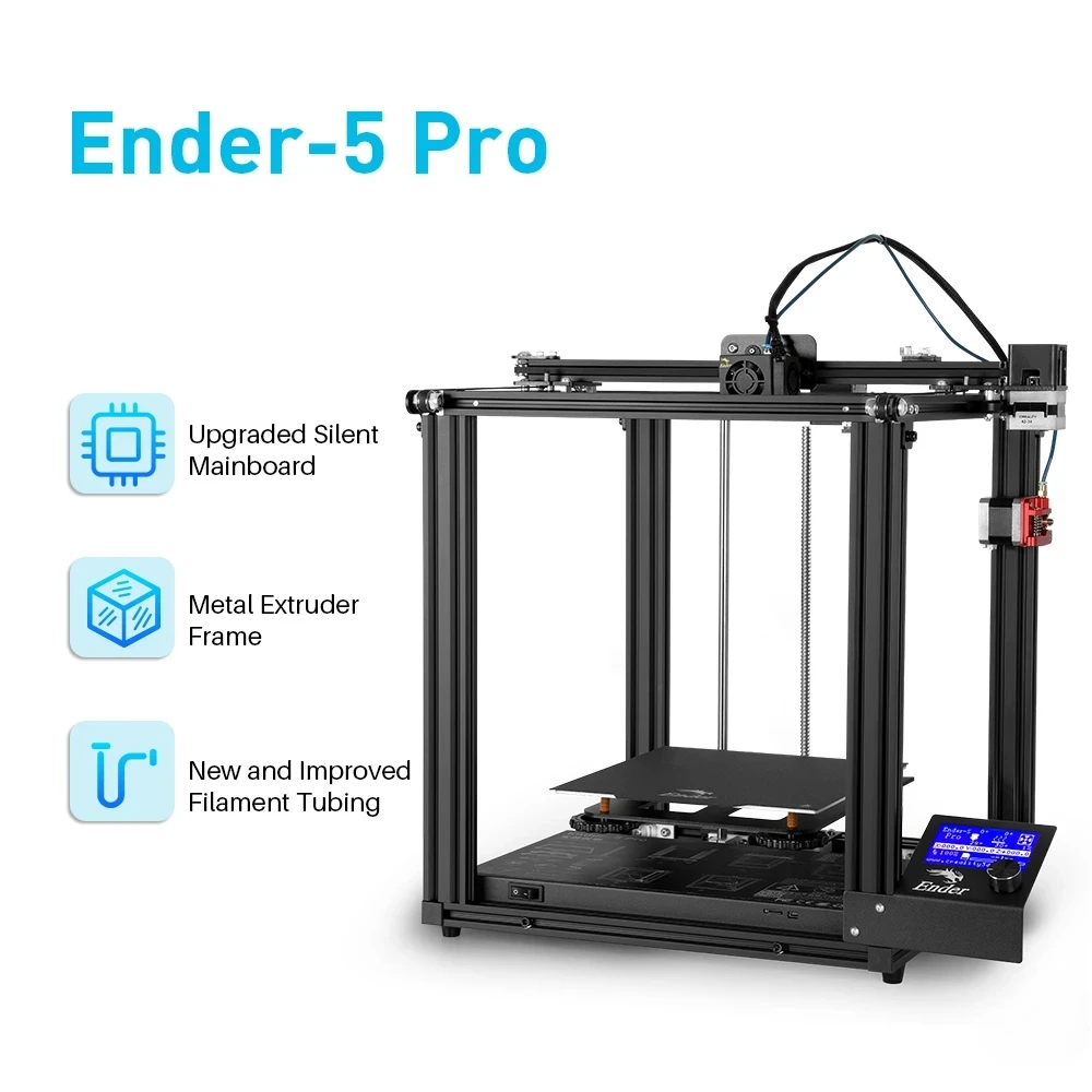 CREALITY 3D Ender-5 Тихая плата Материнская предварительно установленная Магнитная