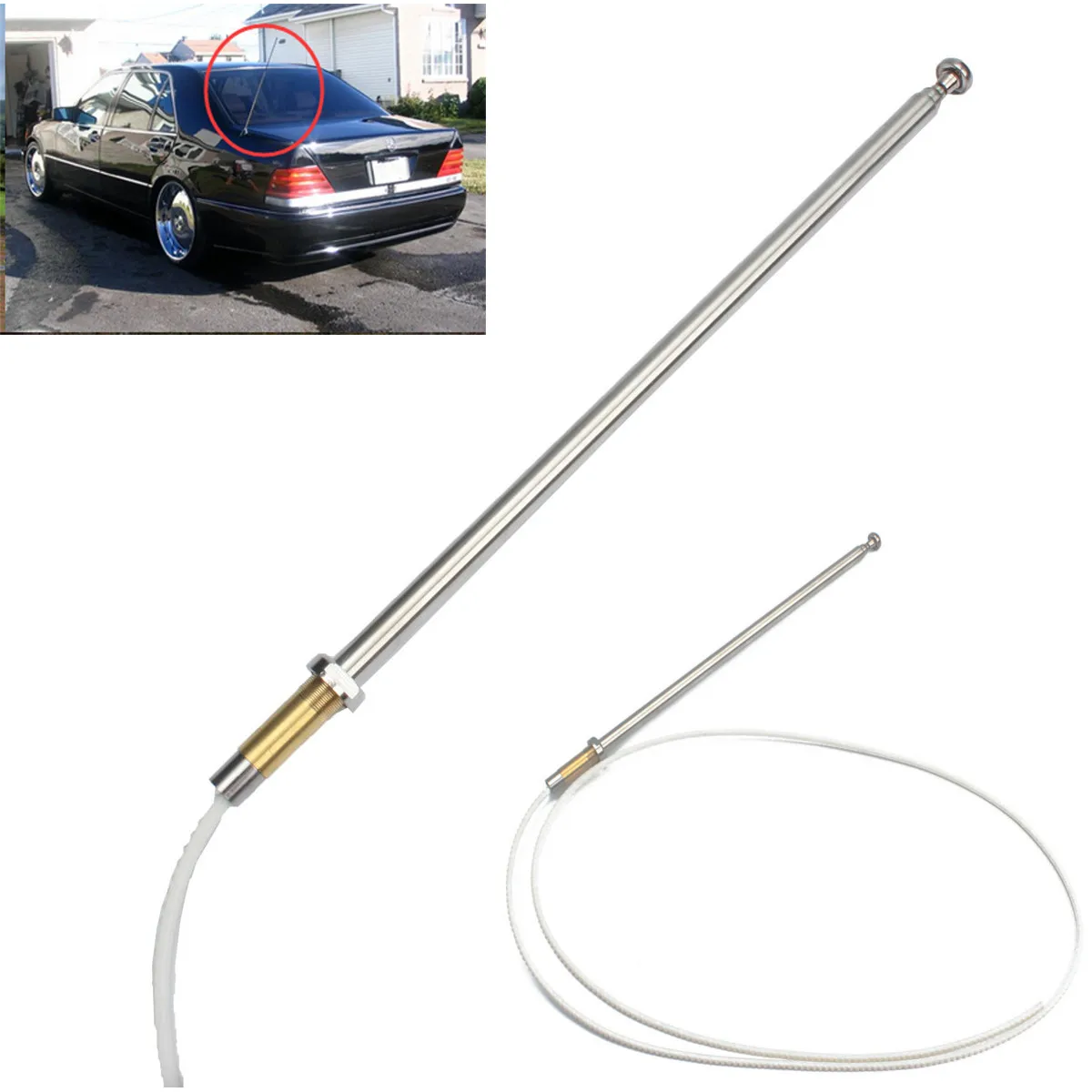 Автомобильная антенна для Mercedes Benz W140 W124 W202 W210 R129 1992 2002 1408270001|Антенны| |
