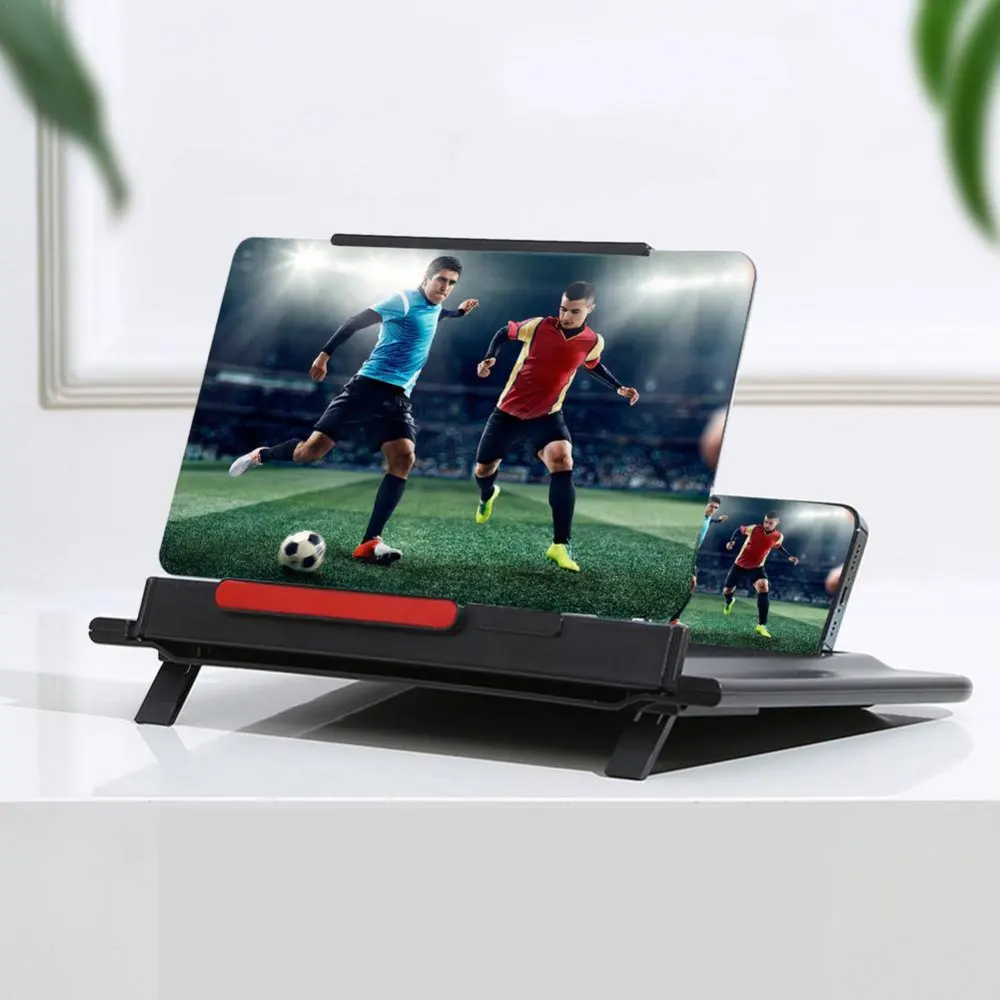 Прозрачная Экранная лупа большой экран просмотр электронные устройства