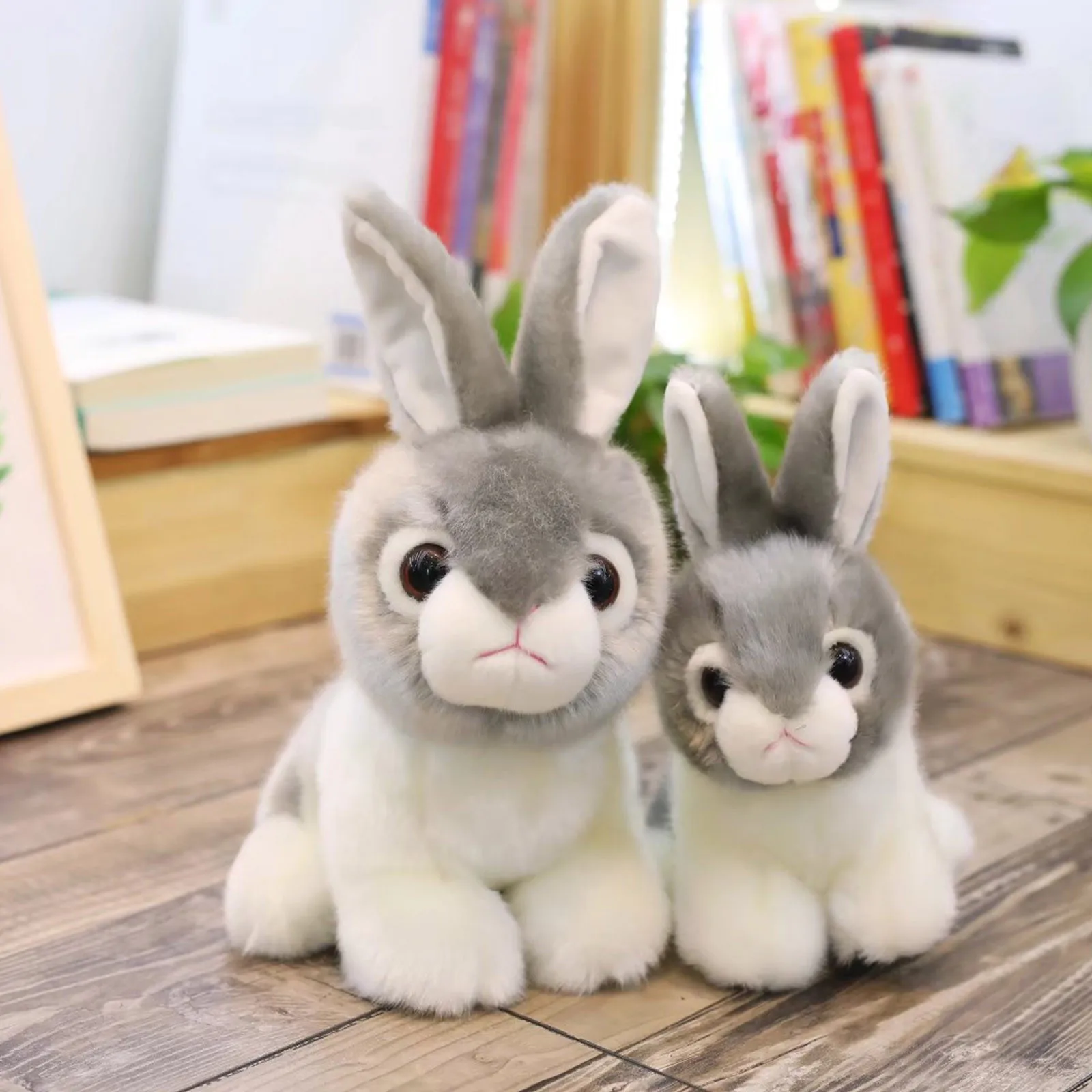 

Plush Animal Doll Imitation Rabbit Cute Plush Toy Three Colors Are Available Soft Simulation Toy Kids Toys Birthday Gift