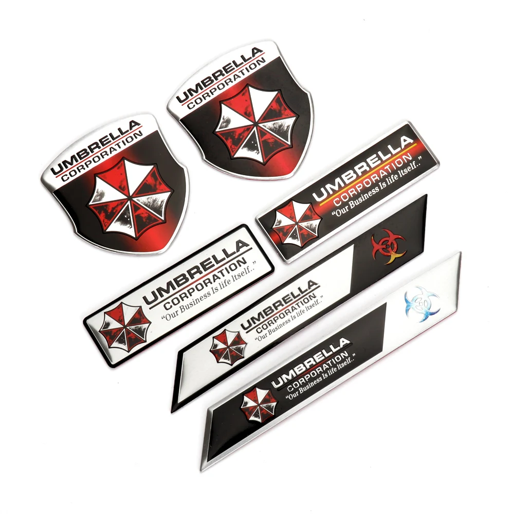 Автомобильные наклейки для зонта корпорации крыла багажника алюминиевая