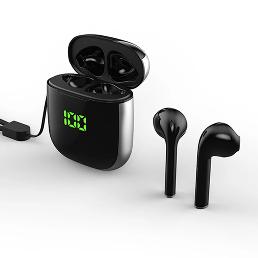 

Arikasen наушники-вкладыши TWS с Беспроводной Bluetooth 5,0 наушники мини беспроводные Bluetooth наушники вкладыши True Беспроводной наушники с Чехол микроф...