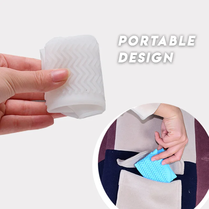 Непромокаемые Силиконовые непромокаемые ботинки Нескользящие многоразовые