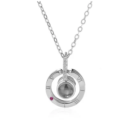 

L1086 Gold-plated love necklace, fashionable ladies necklace