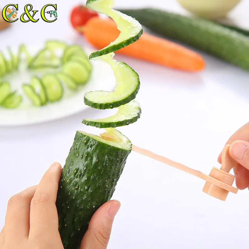 Спиральный слайсер для моркови кухонные модели резки овощей резак картофеля