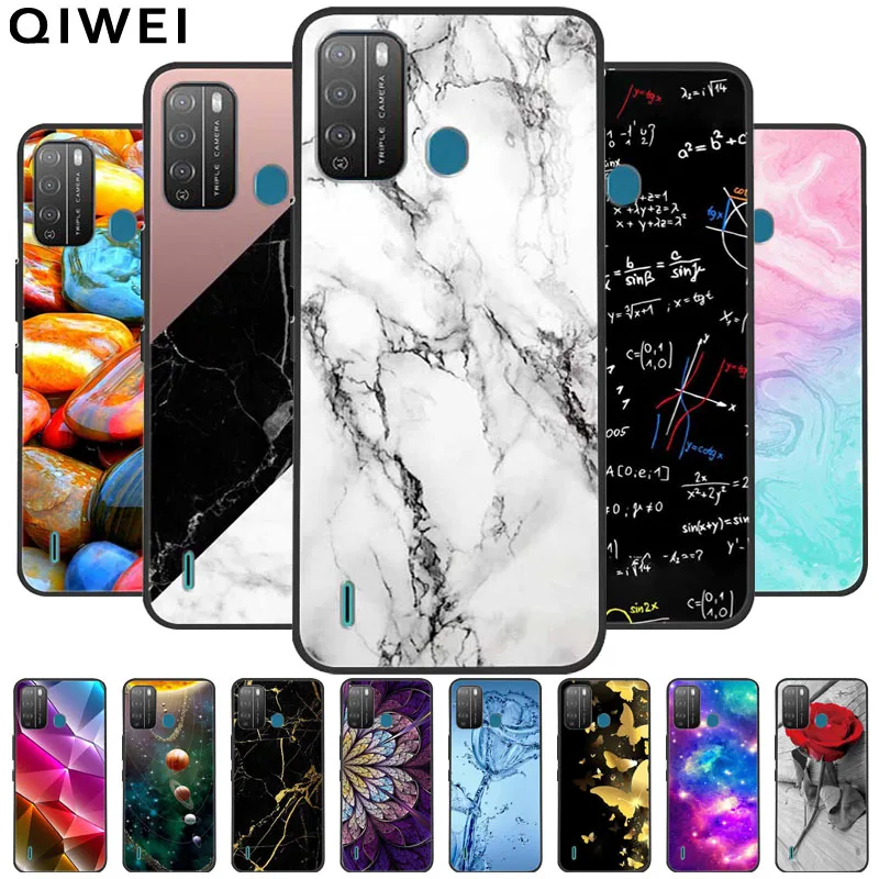 Черный бампер для Itel Vision 1 Pro мягкий силиконовый чехол телефона 6 5 'ɱpro из ТПУ